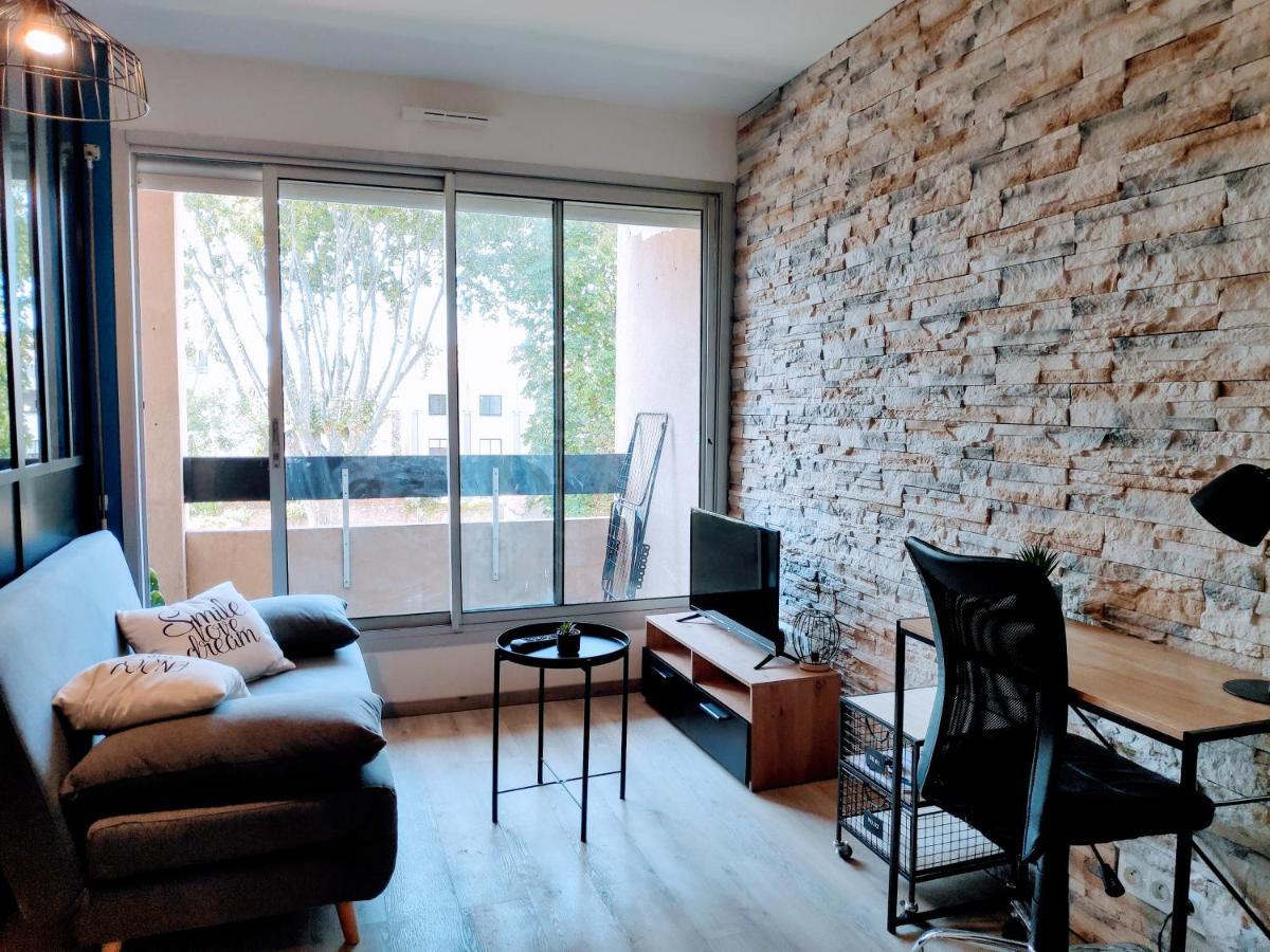 Charmant Studio, Coeur De Ville Narbonne Luaran gambar